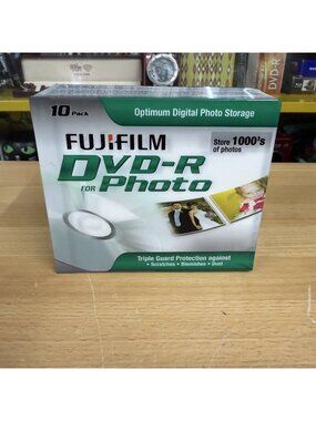 Fujifilm Dvd-r for Photo 10 Pack Blank Discs